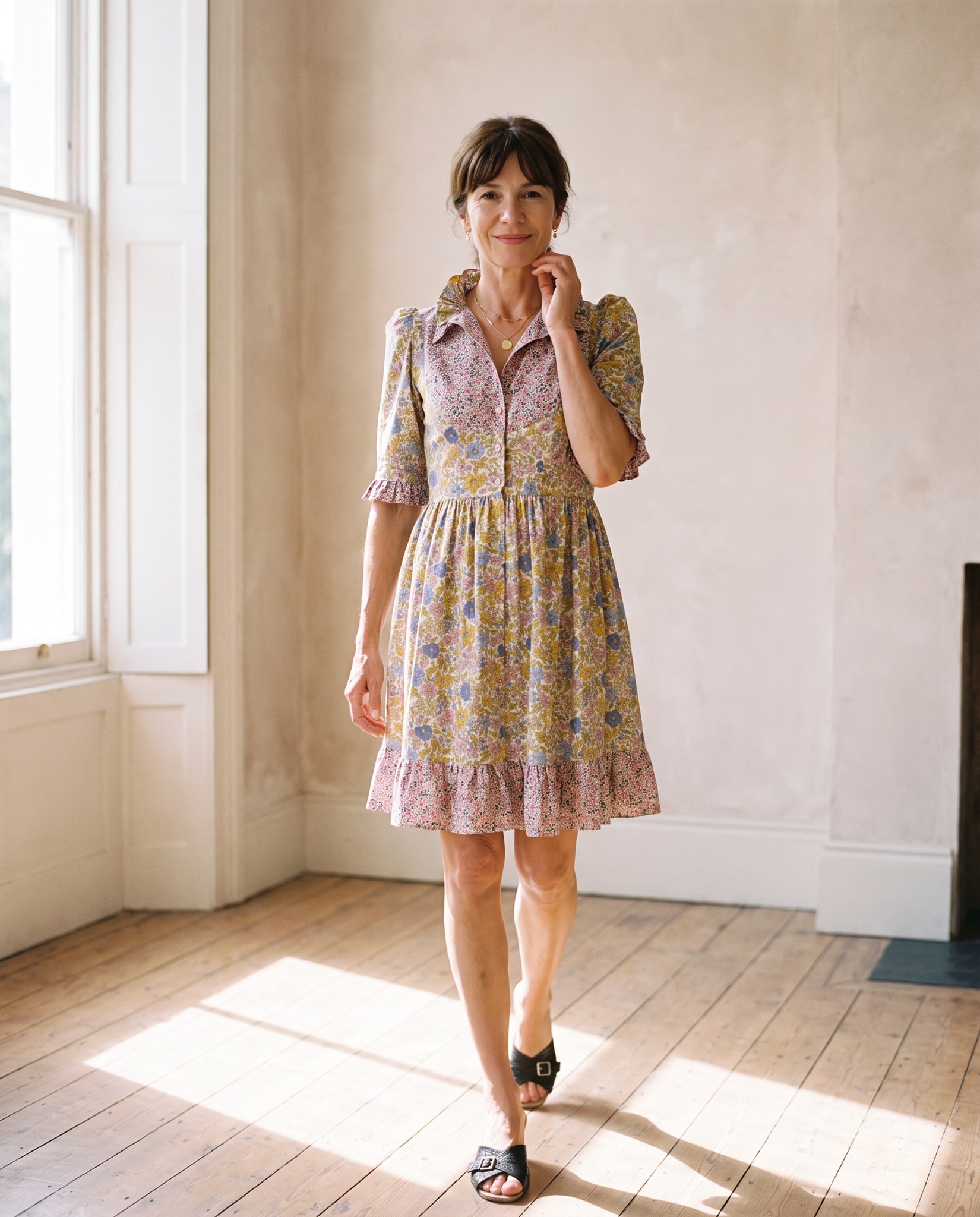 The Romantic register hero: the full look on the studio's model and light